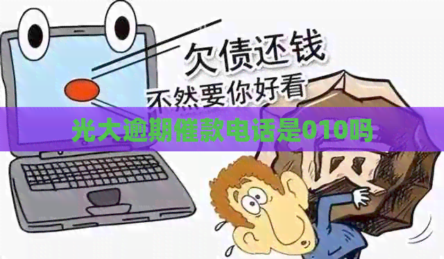 光大逾期催款电话是010吗