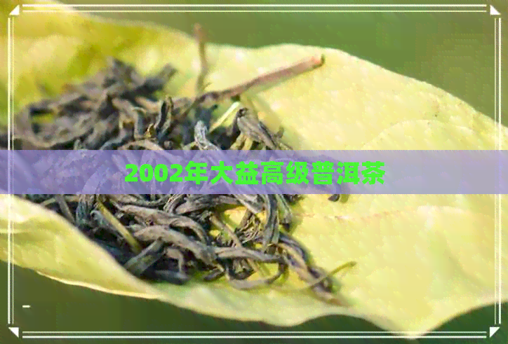 2002年大益高级普洱茶