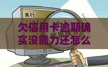 欠信用卡逾期确实没能力还怎么办：刑事责任与解决策略