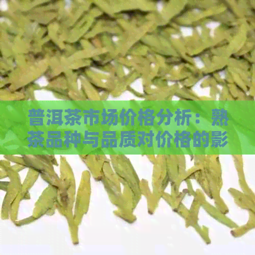 普洱茶市场价格分析：熟茶品种与品质对价格的影响