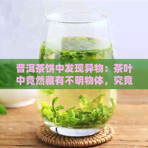 普洱茶饼中发现异物：茶叶中竟然藏有不明物体，究竟何来？