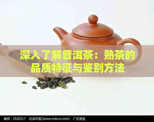 深入了解普洱茶：熟茶的品质特征与鉴别方法