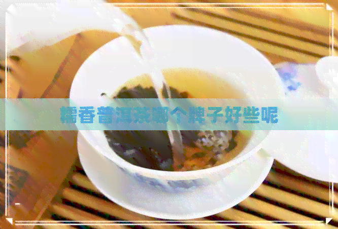 糯香普洱茶哪个牌子好些呢