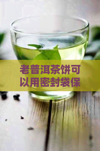 老普洱茶饼可以用密封袋保存吗？ - 普洱茶饼用密封袋好吗，能保存多久？