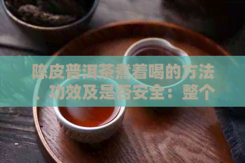 陈皮普洱茶煮着喝的方法、功效及是否安全：整个泡可行吗？