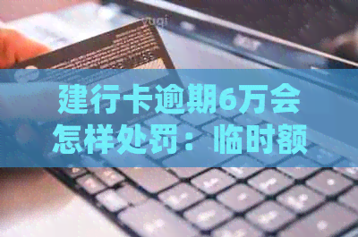 建行卡逾期6万会怎样处罚：临时额度还能用吗？建行卡逾期一次后果严重。