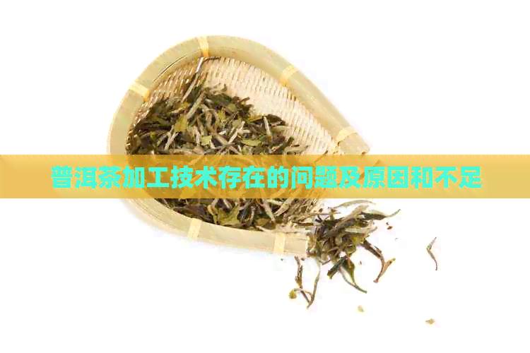 普洱茶加工技术存在的问题及原因和不足