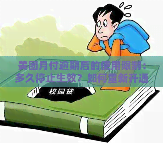 美团月付逾期后的使用限制：多久停止生效？如何重新开通？详细解答与建议