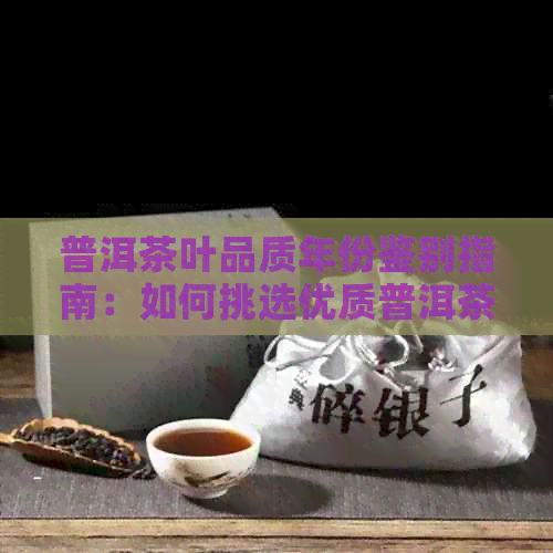 普洱茶叶品质年份鉴别指南：如何挑选优质普洱茶？