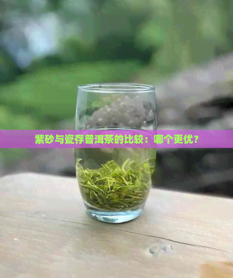 紫砂与瓷存普洱茶的比较：哪个更优？