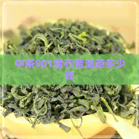 中茶901宝石普洱茶多少钱