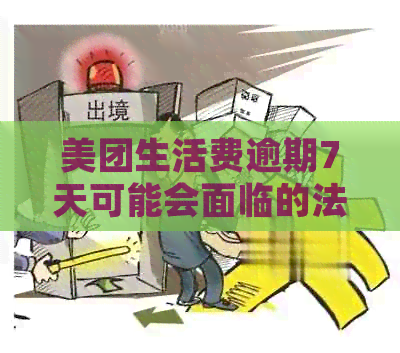 美团生活费逾期7天可能会面临的法律责任及诉讼流程详解