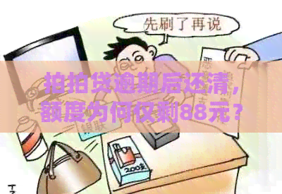 逾期后还清，额度为何仅剩88元？如何解决额度不足问题？