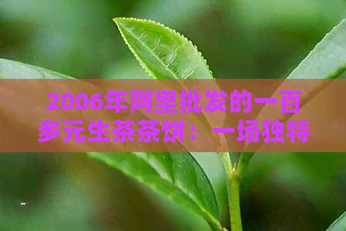 2006年阿里批发的一百多元生茶茶饼：一场独特的普洱茶之旅