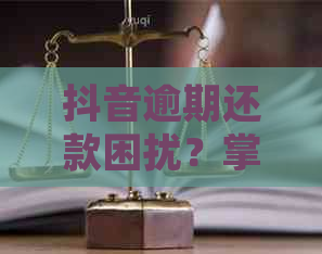 抖音逾期还款困扰？掌握正确处理方法，安心借贷无忧！