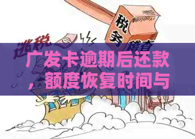 广发卡逾期后还款，额度恢复时间与还款后是否仍有可用额度的解答