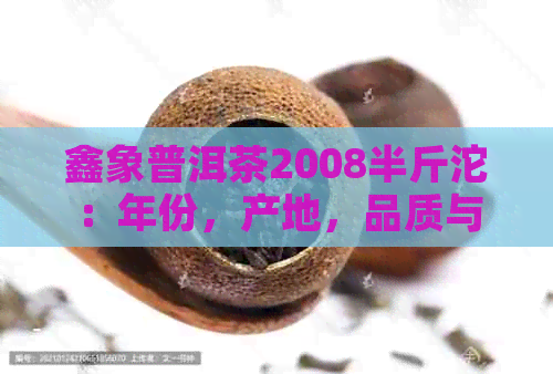 鑫象普洱茶2008半斤沱：年份，产地，品质与口感分析