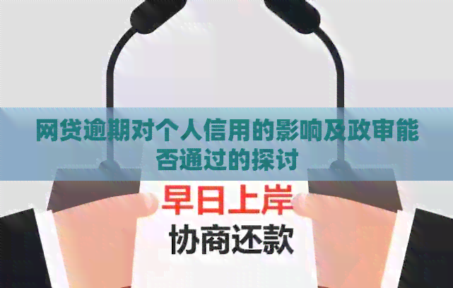 网贷逾期对个人信用的影响及政审能否通过的探讨