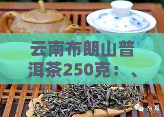 云南布朗山普洱茶250克：、批发、生茶、多少、阿里价格全解析