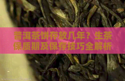 普洱茶饼存放几年？生茶保质期及保存技巧全解析