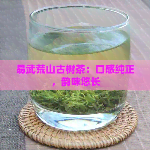 易武荒山古树茶：口感纯正，韵味悠长