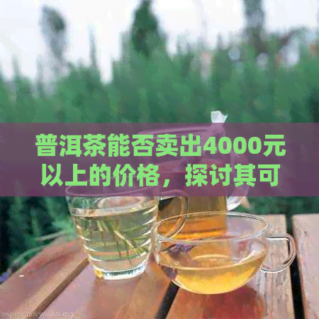 普洱茶能否卖出4000元以上的价格，探讨其可能性。