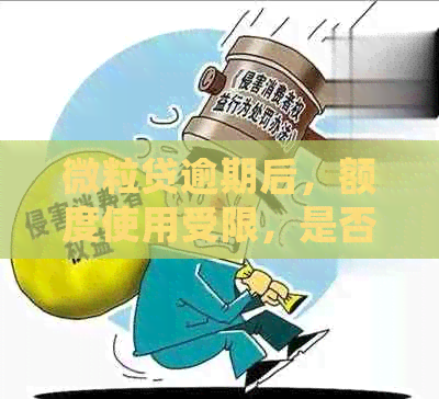 微粒贷逾期后，额度使用受限，是否会永久影响信用评估？