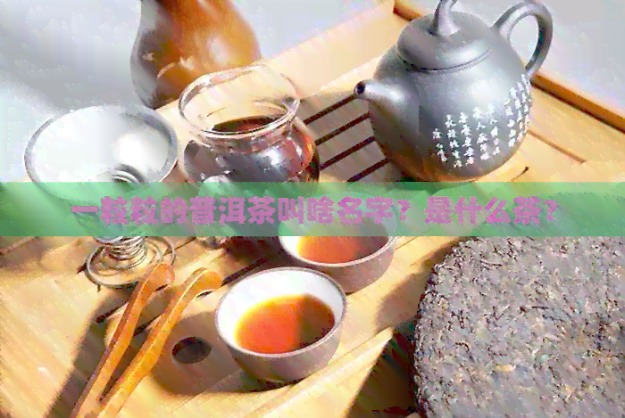 一粒粒的普洱茶叫啥名字？是什么茶？