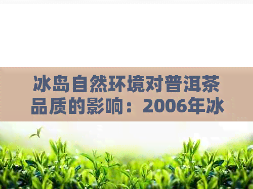 冰岛自然环境对普洱茶品质的影响：2006年冰岛普洱茶的真相揭秘