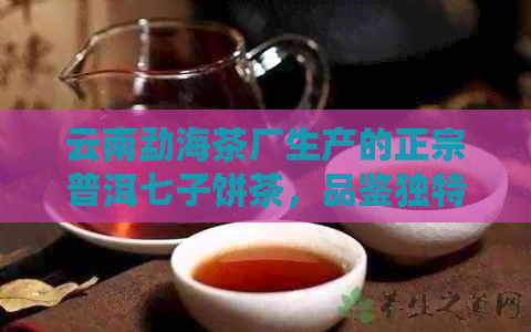 云南勐海茶厂生产的正宗普洱七子饼茶，品鉴独特风味