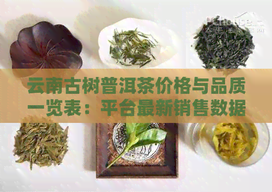 云南古树普洱茶价格与品质一览表：平台最新销售数据分析