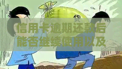 信用卡逾期还款后能否继续使用以及如何处理，是否还能申请贷款？