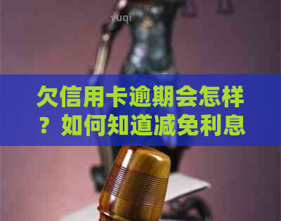 欠信用卡逾期会怎样？如何知道减免利息真伪？逾期一年后果及自救办法