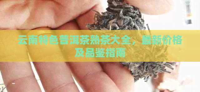 云南特色普洱茶熟茶大全，最新价格及品鉴指南