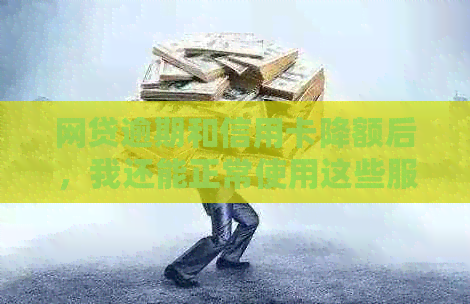 网贷逾期和信用卡降额后，我还能正常使用这些服务吗？如何解决这些问题？