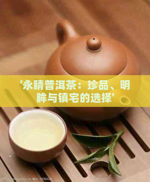 '永睛普洱茶：珍品、明眸与镇宅的选择'