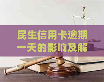 民生信用卡逾期一天的影响及解决办法：详细解析与应对策略