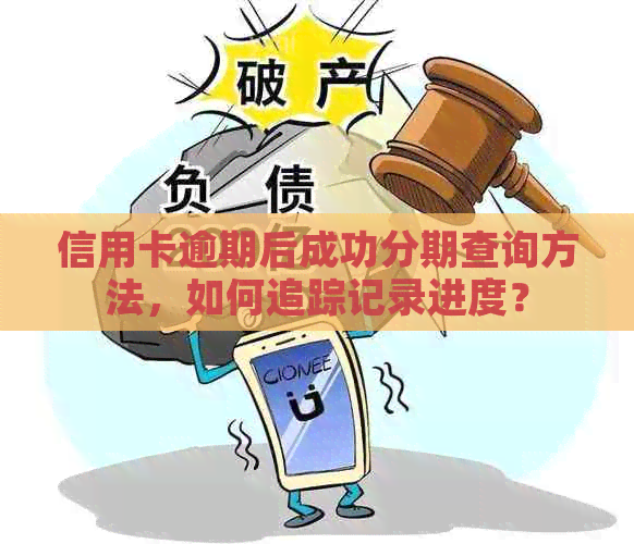 信用卡逾期后成功分期查询方法，如何追踪记录进度？