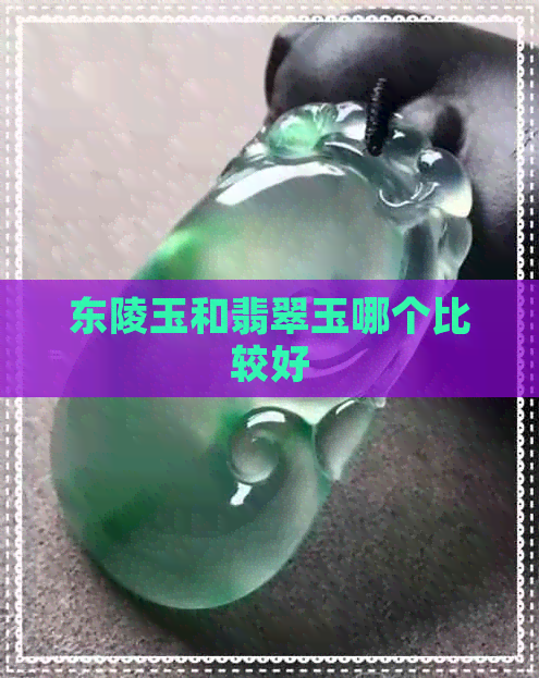 东陵玉和翡翠玉哪个比较好