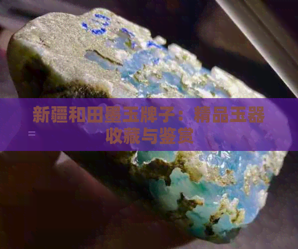 新疆和田墨玉牌子：精品玉器收藏与鉴赏