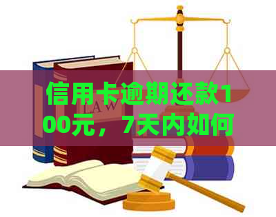 信用卡逾期还款100元，7天内如何解决？了解详细处理步骤和影响