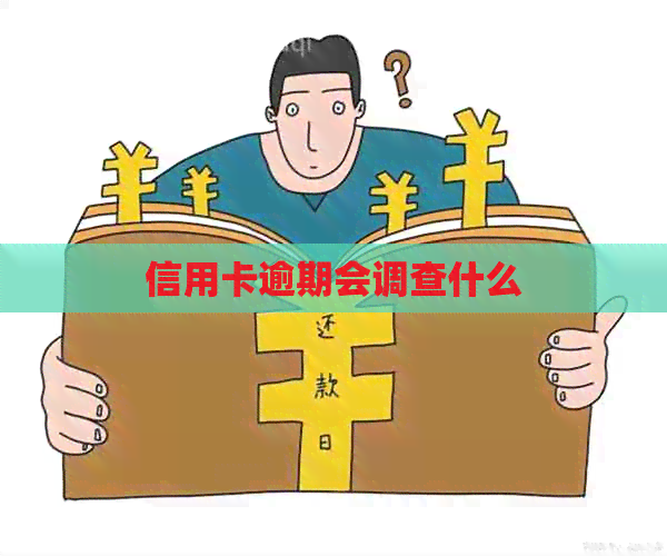 信用卡逾期会调查什么