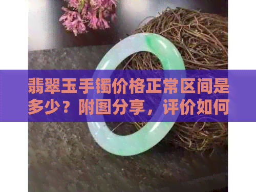 翡翠玉手镯价格正常区间是多少？附图分享，评价如何？