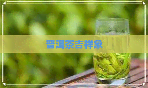 普洱茶吉祥象