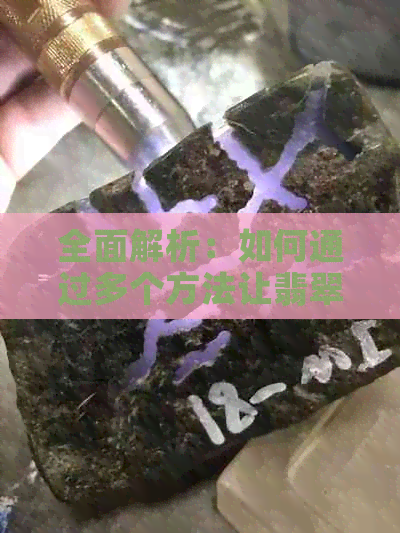 全面解析：如何通过多个方法让翡翠保持光泽与光滑，从而更好地欣赏其美丽？