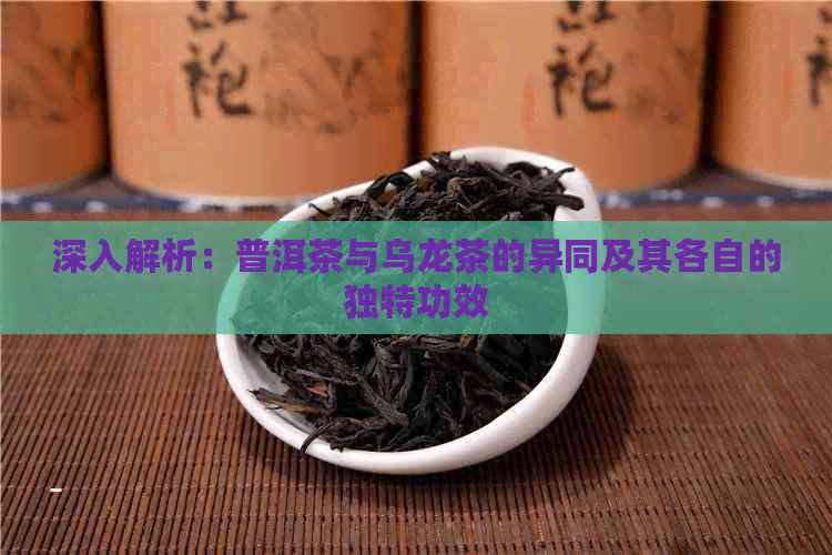 深入解析：普洱茶与乌龙茶的异同及其各自的独特功效