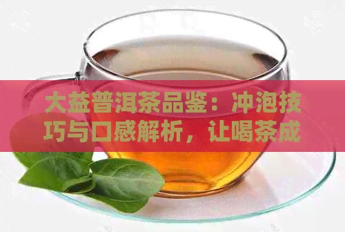 大益普洱茶品鉴：冲泡技巧与口感解析，让喝茶成为一种享受