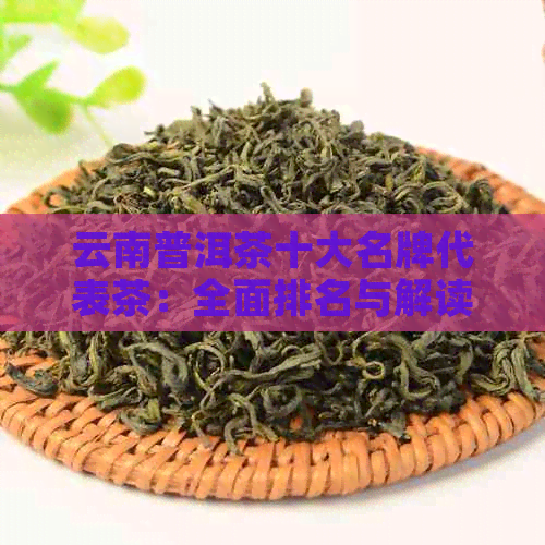 云南普洱茶十大名牌代表茶：全面排名与解读