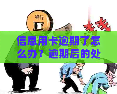 信息用卡逾期了怎么办？逾期后的处理方式及可能的后果