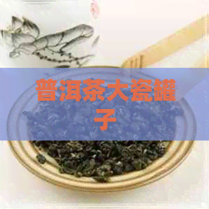 普洱茶大瓷罐子